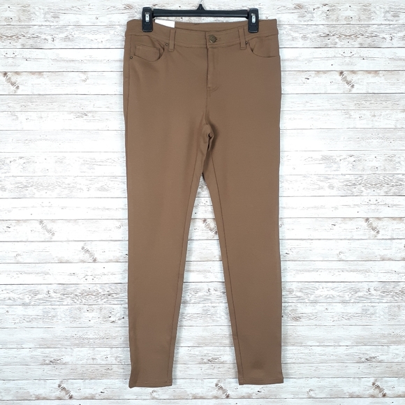 Style & Co 5 Pocket Ultra Skinny Pant Tobacco A - Picture 2 of 7